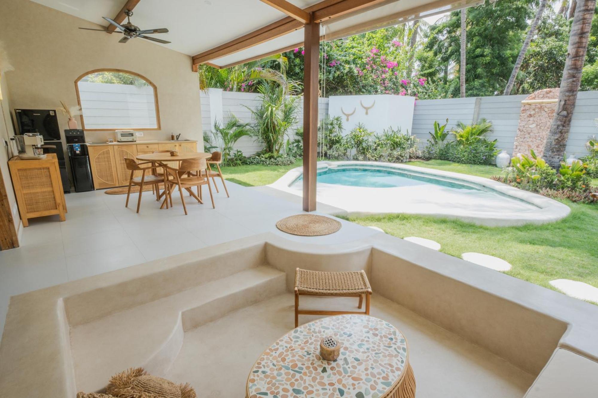 Gili Boho Villas - Aesthetic Private Pool Villas Джили Трауанган Екстериор снимка