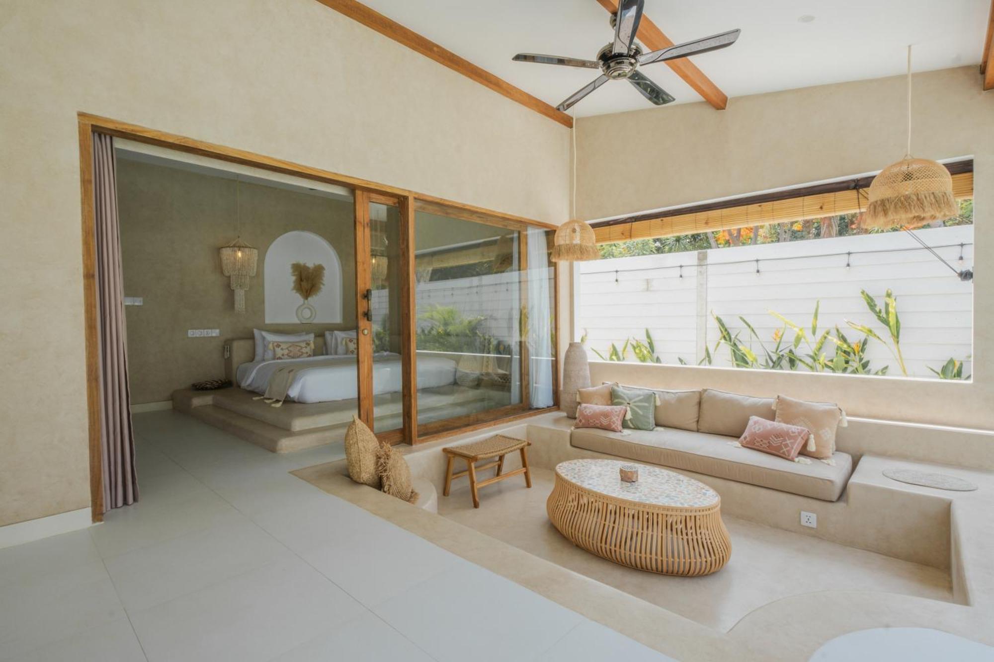 Gili Boho Villas - Aesthetic Private Pool Villas Джили Трауанган Екстериор снимка